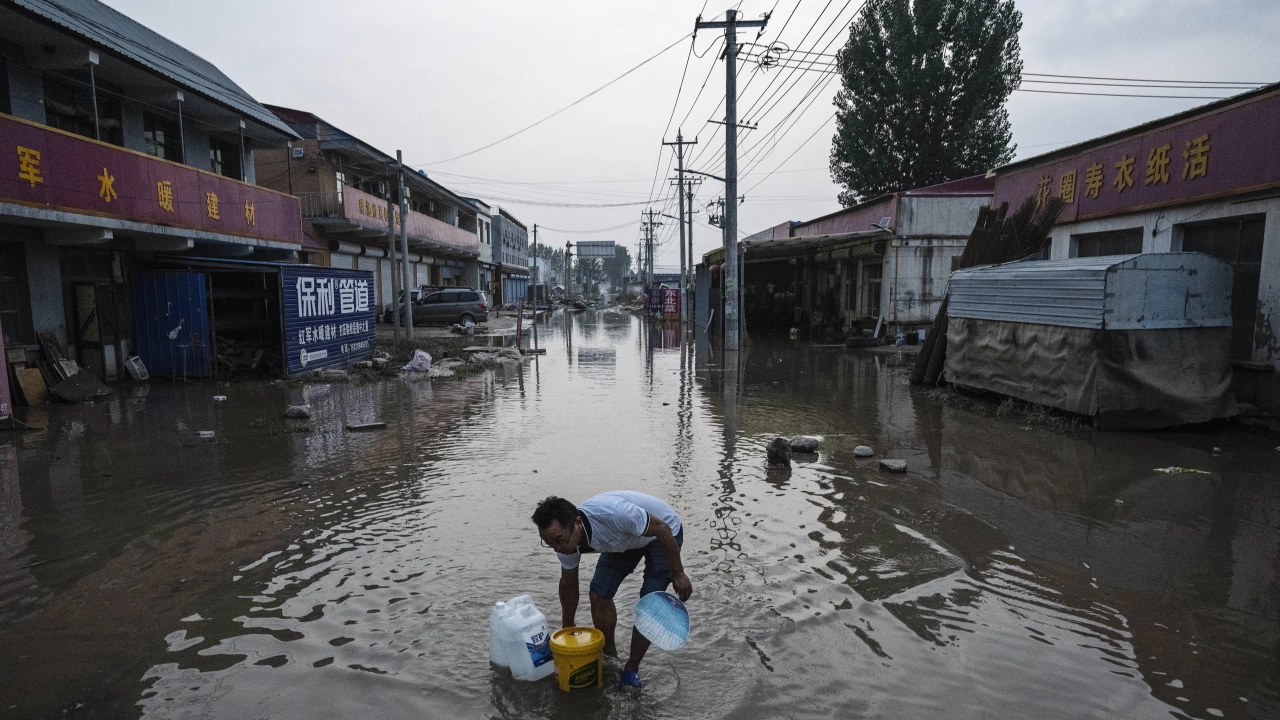 В Северен Китай остава висок рискът от кални свлачища и