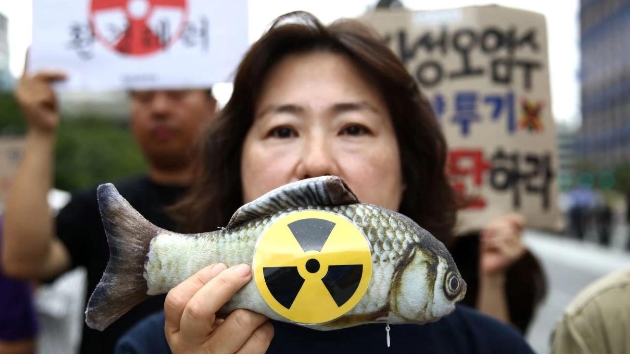 Японската агенция по риболов съобщи днес че в рибата тествана