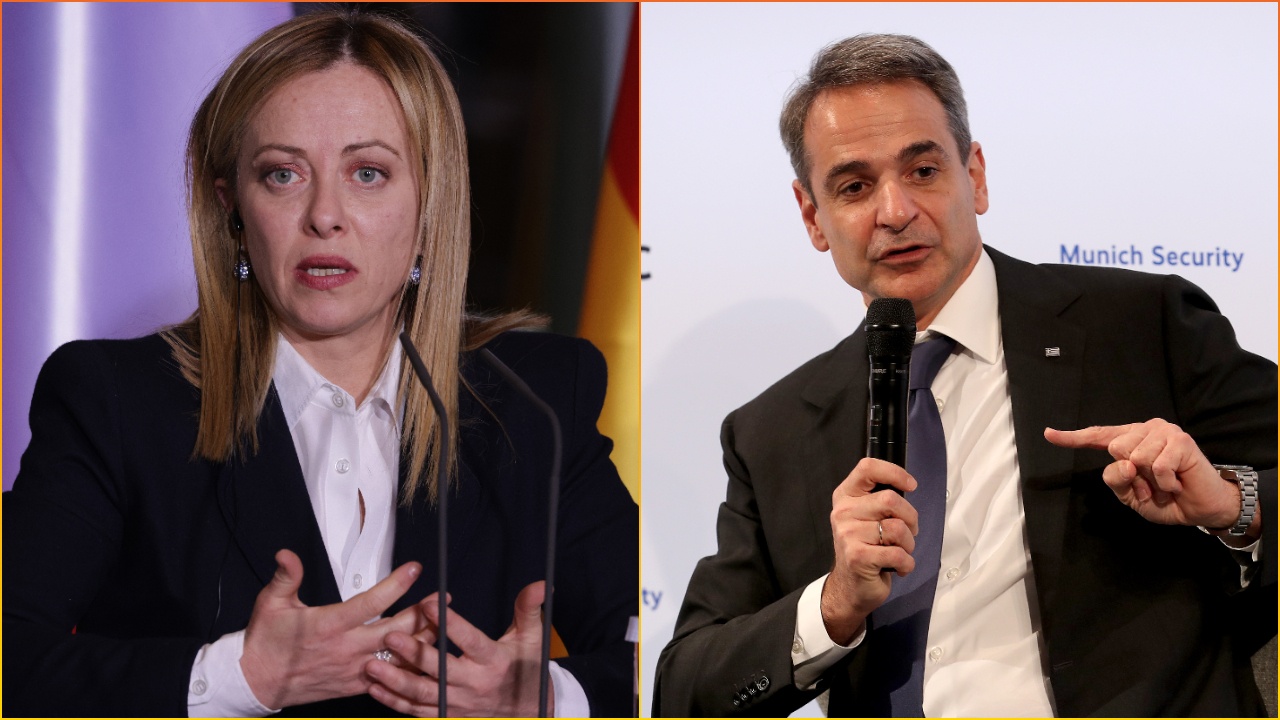 Мелони и Мицотакис ще обсъдят проблема с миграцията на среща в Атина