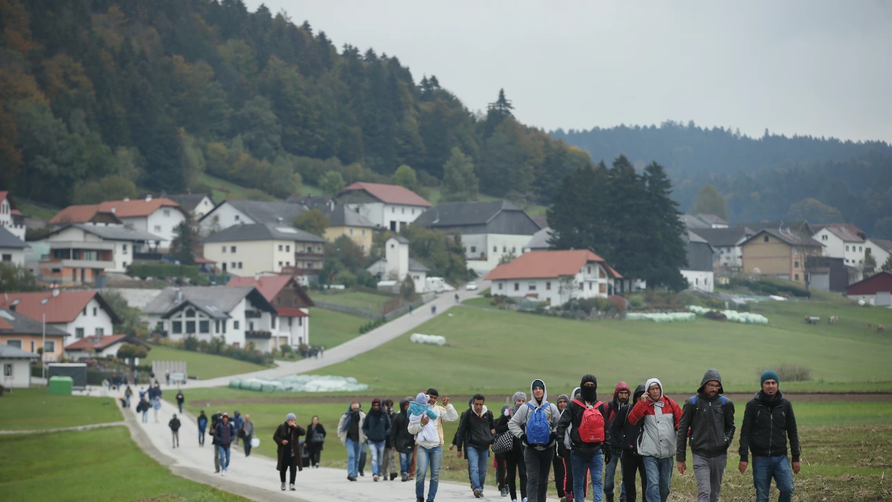 По данни на австрийската полиция вероятно нов маршрут за нелегален