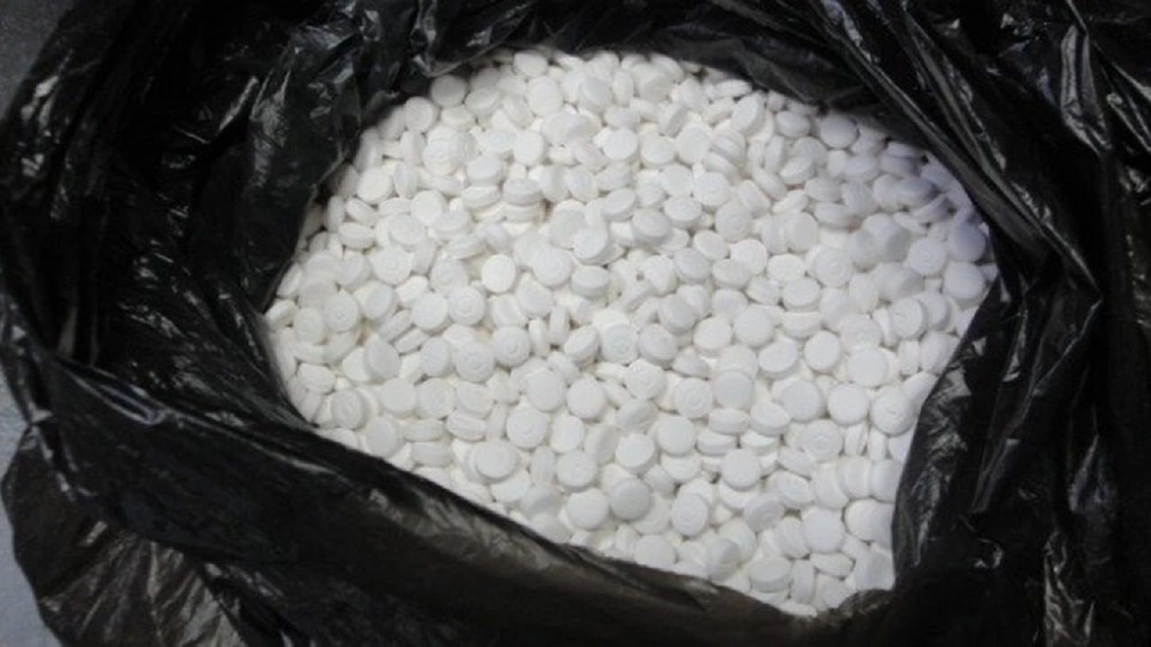 500 лекарствени таблетки съдържащи ефедрин прекурсор за производство на