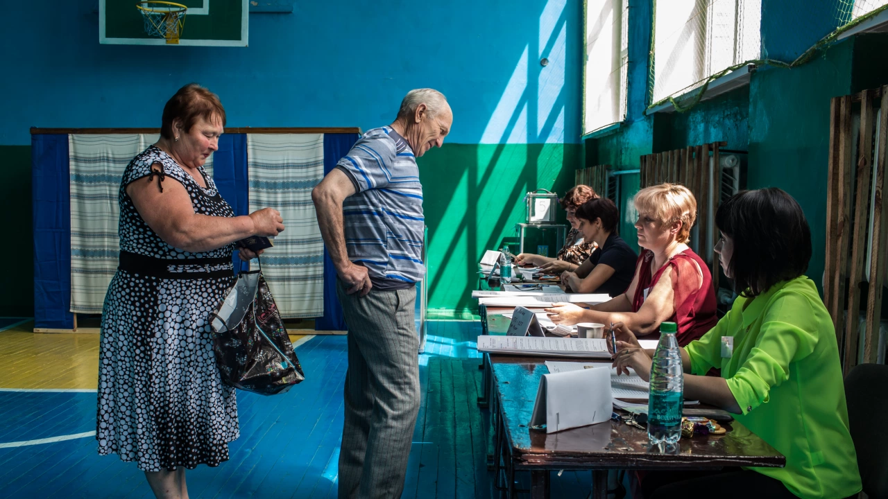 Местни избори започнаха вчера в окупираните от Русия части на
