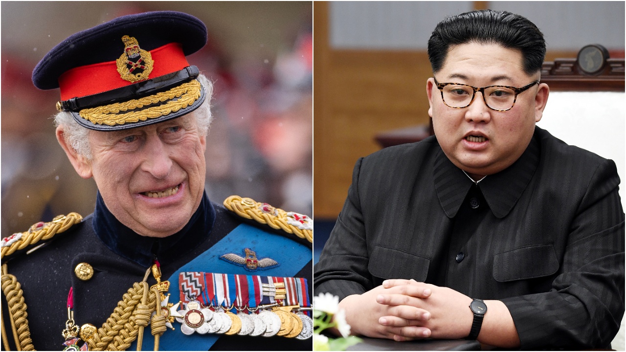 Британският крал е изпратил послание до севернокорейския лидер , поздравявайки