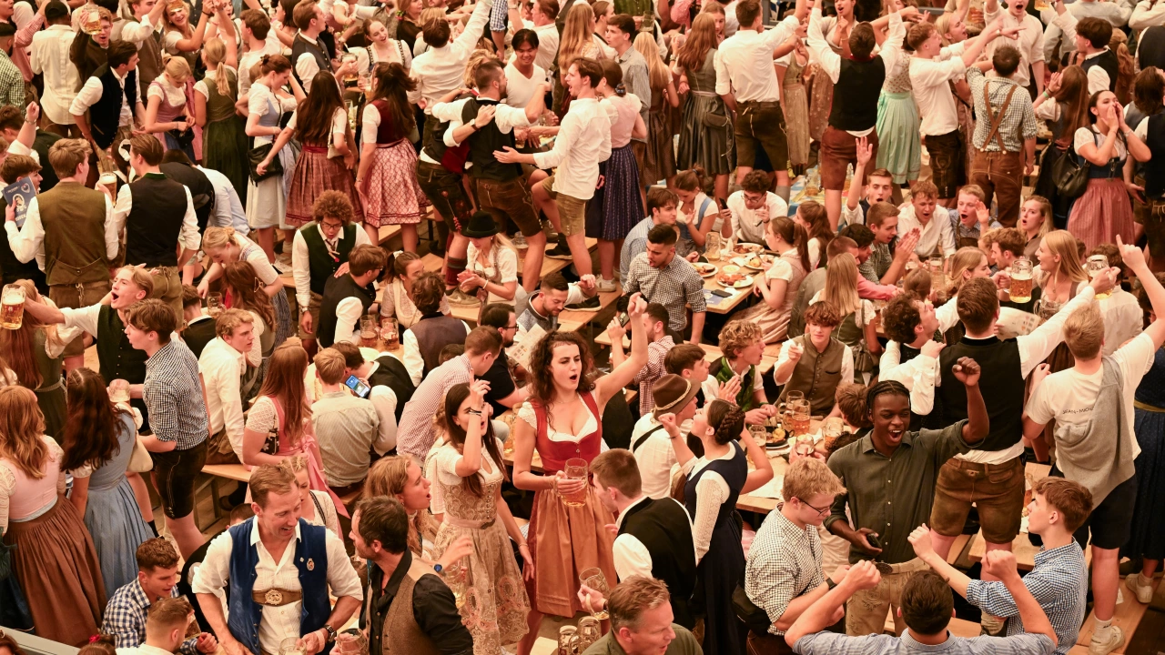Прочутият германски фестивал Октоберфест бе тържествено открит в Мюнхен съобщава
