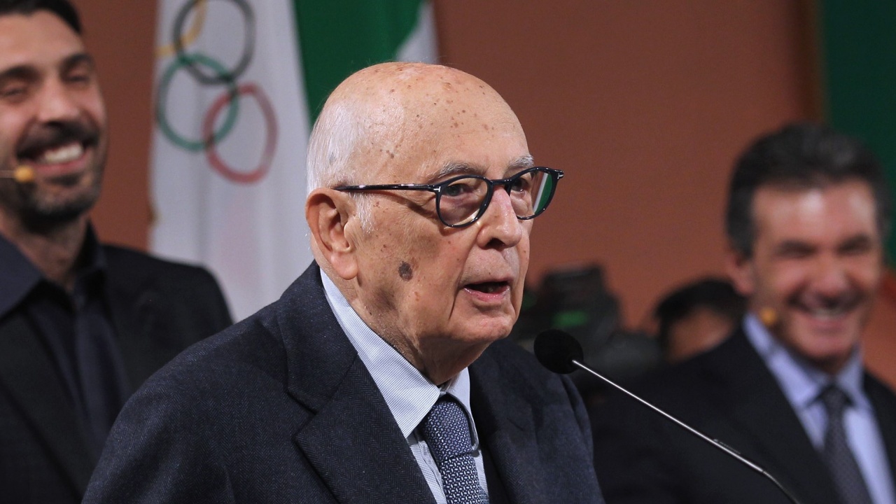 На 98-годишна възраст почина бившият президент на Италия Джорджо Наполитано,