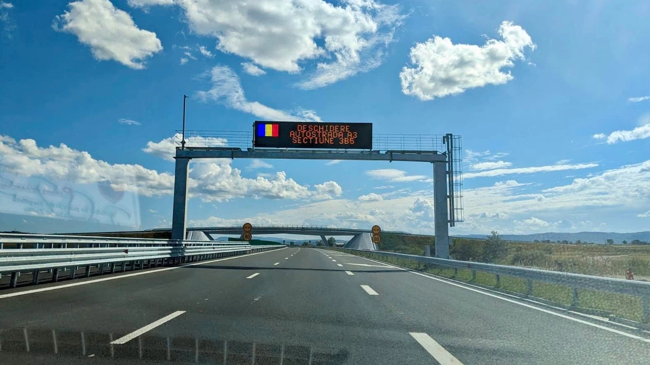 Миналата седмица Румъния достигна 1000 км завършени магистрали на територията