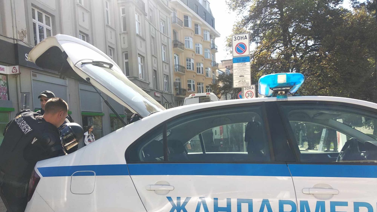 Центърът на София е блакиран от жандармерия и полиция заради