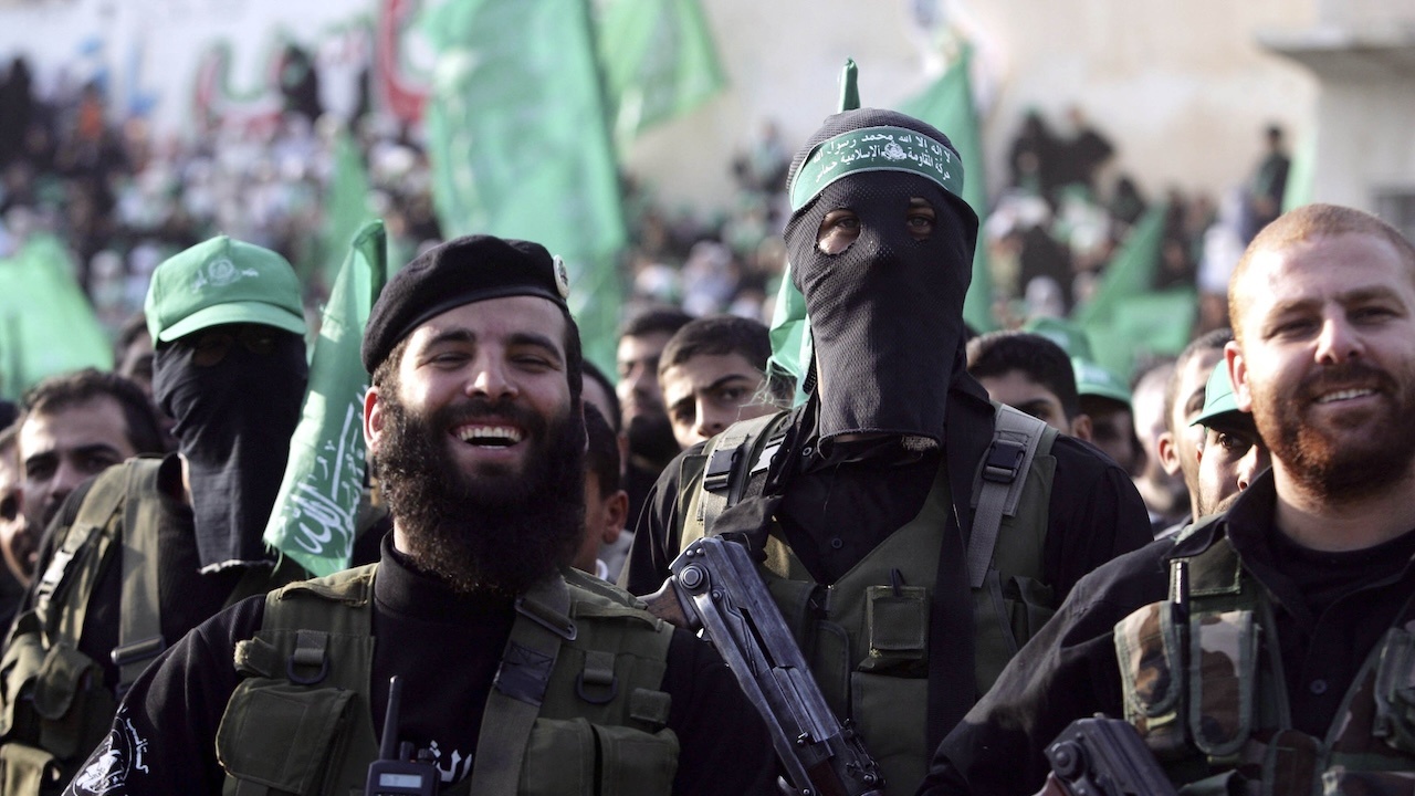 Говорителят на въоръженото крило на ислямистката групировка Хамас“ Абу Убайда