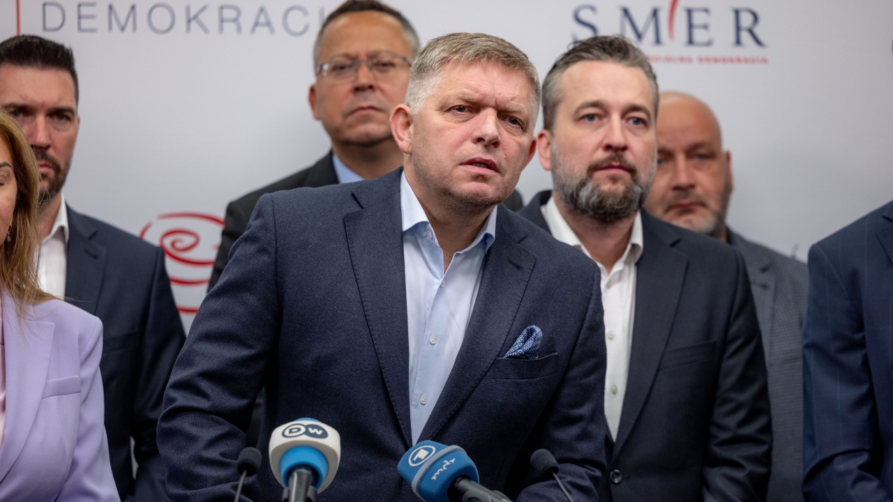 Спечелилата парламентарните избори в Словакия лява партия Смер - Социална