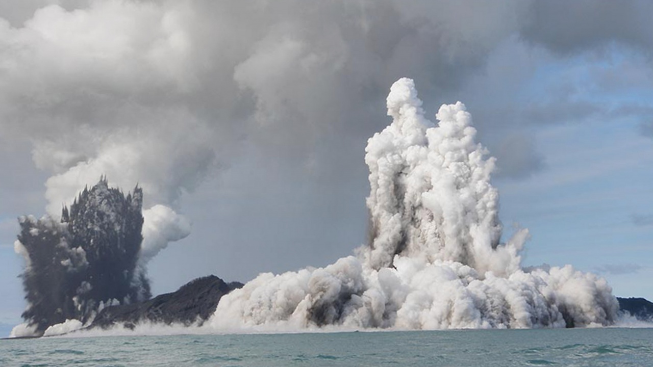 Изследване установи, че изригването на вулкана Хунга-Тонга-Хунга-Хаапай през 2022 г.