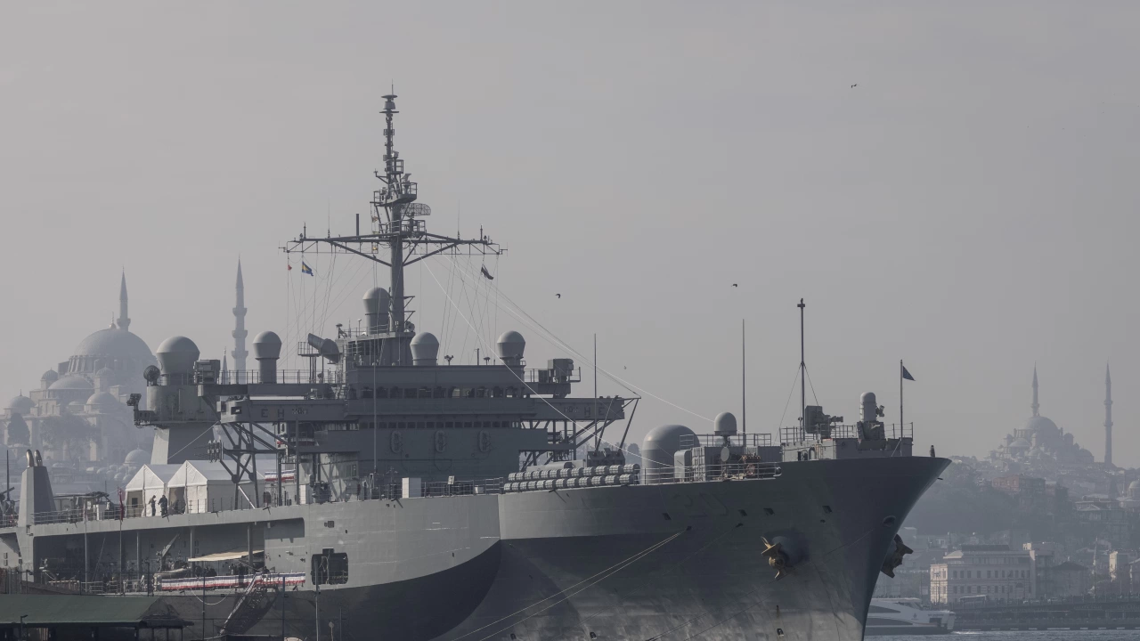 Турските военноморски сили обявиха че започват днес военно учение край