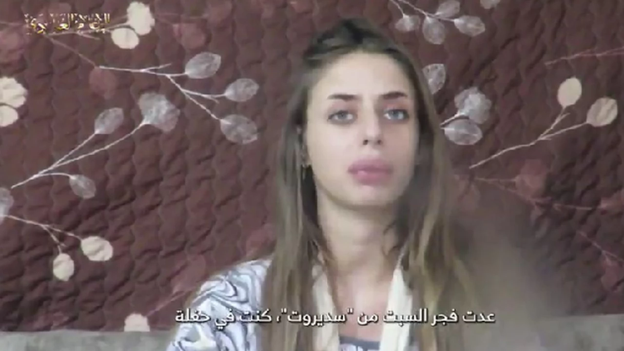 Хамас публикува видеоклип с израелска заложничка в своя Телеграм канал