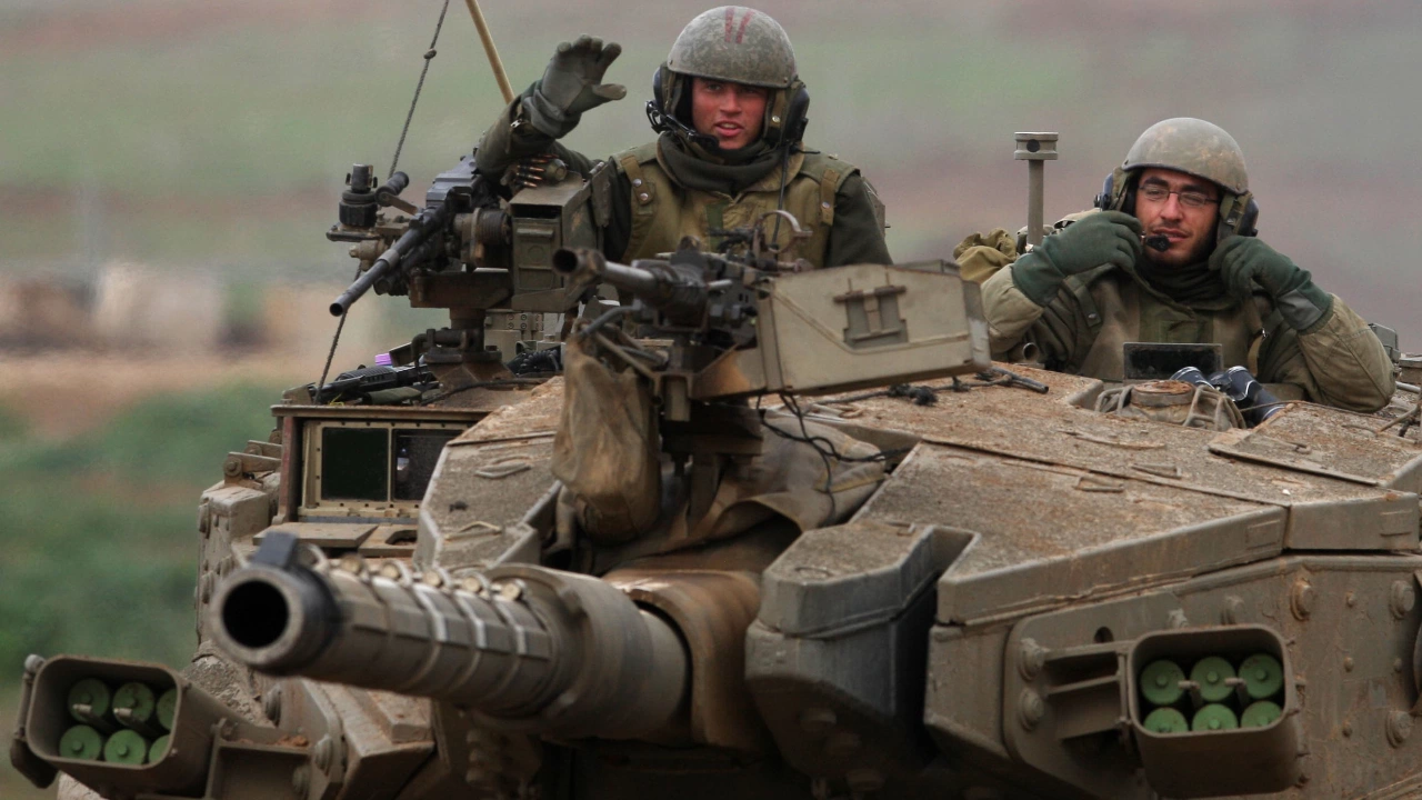 Въоръжените сили на Израел съобщиха че техен танк по погрешка