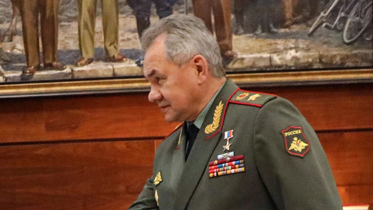 Руският министър на отбраната Сергей Шойгу  е посетил зоната на