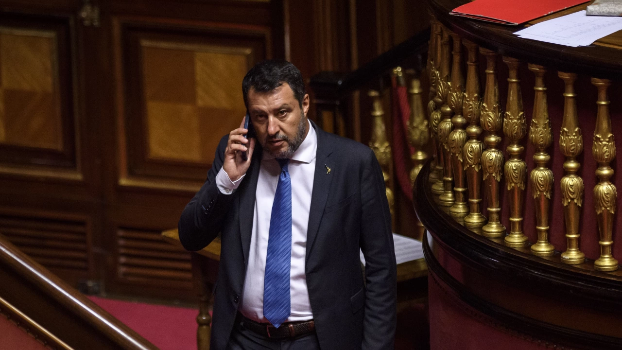 Италианският вицепремиер Матео Салвини осъди думите на турския президент Реджеп