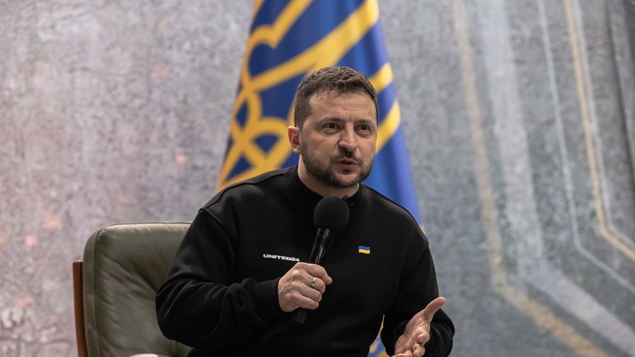 Президентът на Украйна Володимир Зеленски заяви че Украйна ще отвърне