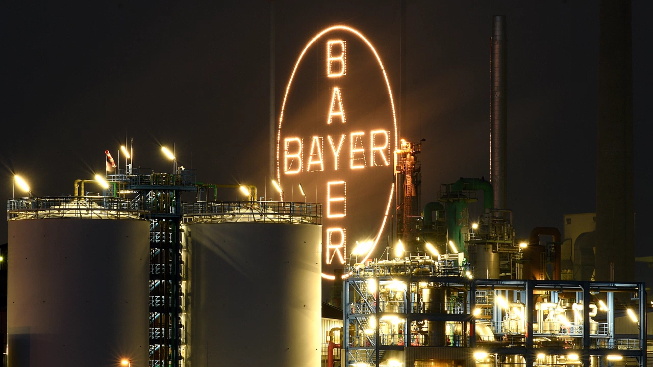 Германският фармацевтичен и агрохимичен гигант Байер Bayer отчете сериозен спад