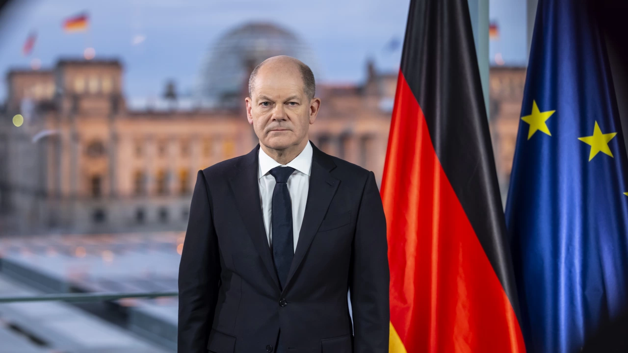 Германският канцлер Олаф ШолцОлаф Шолц е германски политик от Социалдемократическата