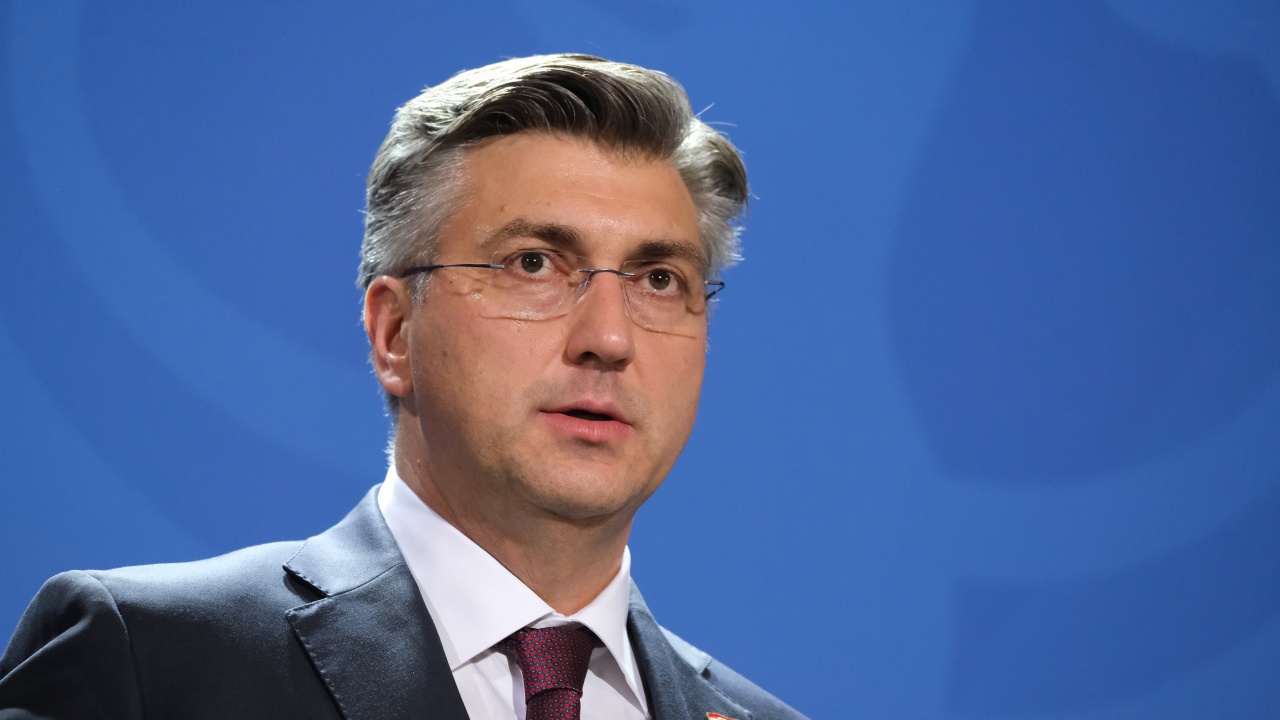 Министър-председателят на Хърватия Андрей Пленкович обяви, че новият хърватски министър на