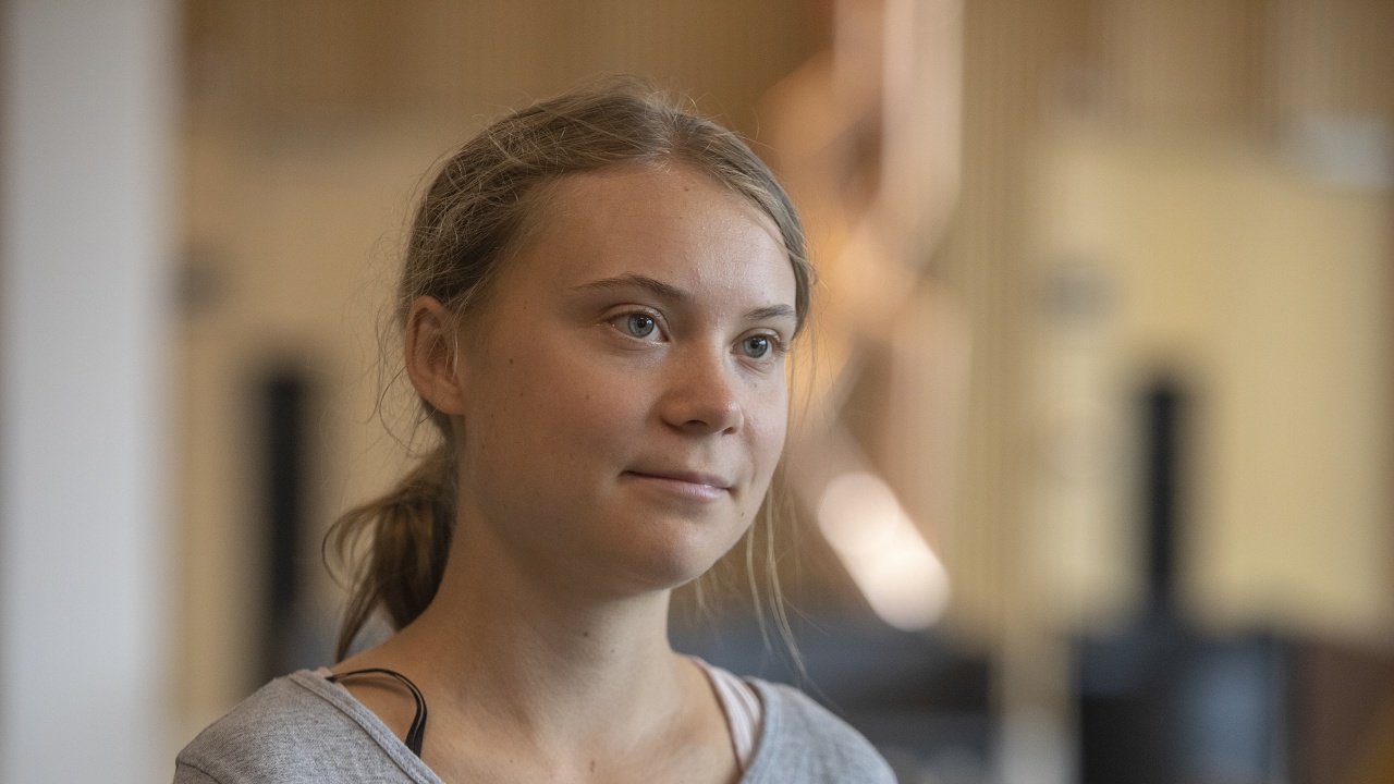 Шведската климатична активистка отново изрази солидарността си с народа на