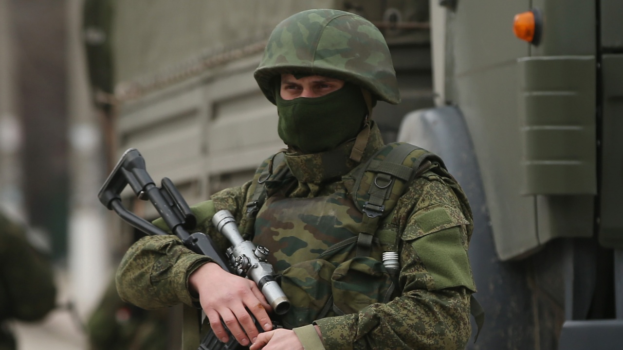 В окупирания от Русия южен украински град Нова Каховка не