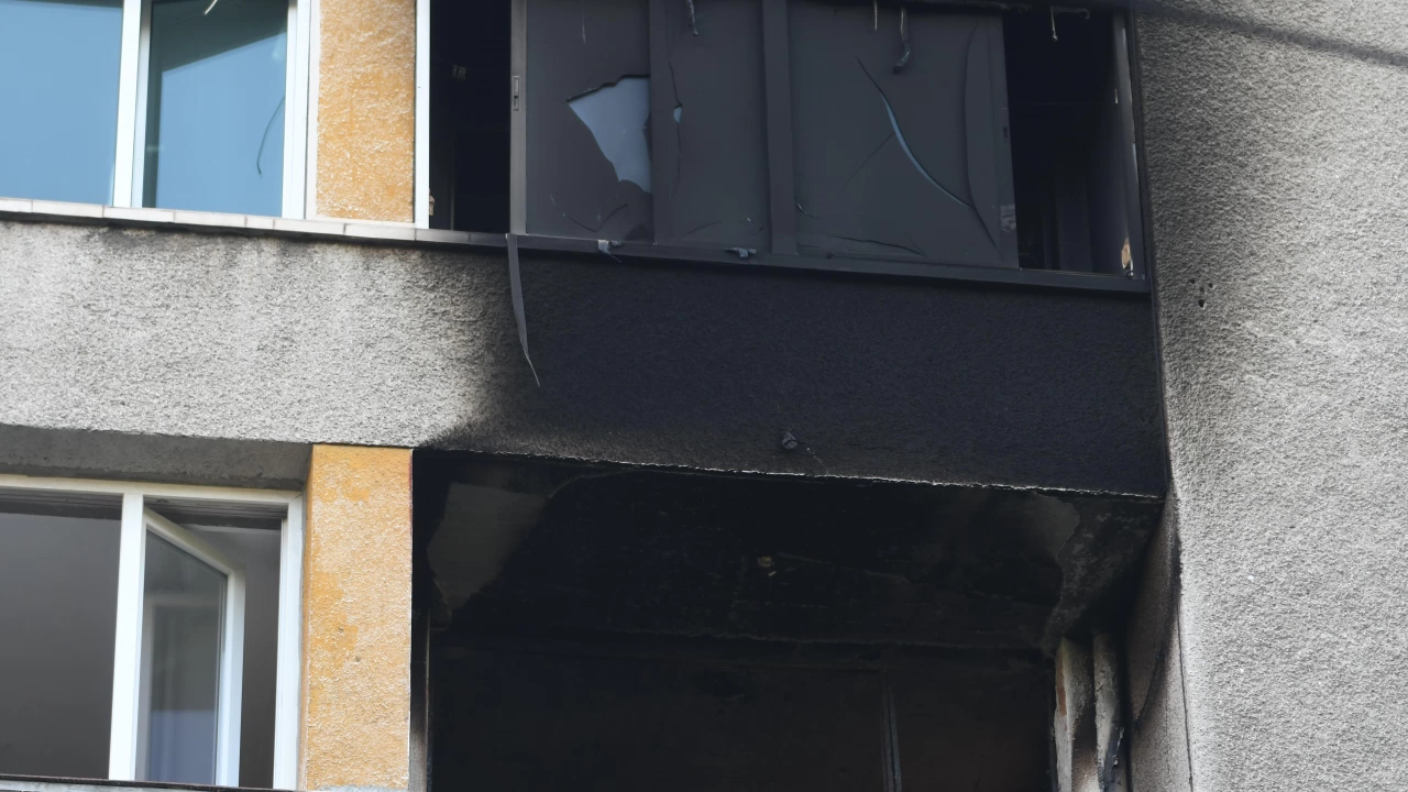 Взрив на газова бутилка в апартамент в Бургас Гори апартамент в