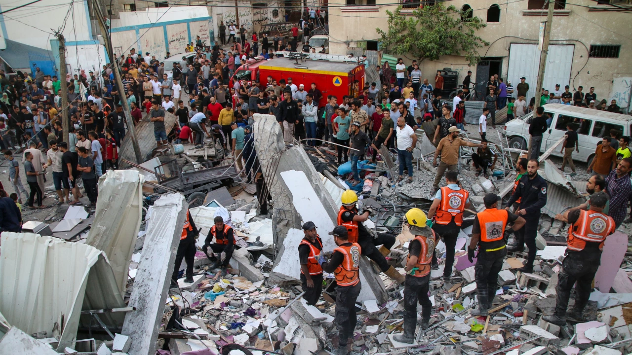 Над 12 300 са вече жертвите от палестинска страна от