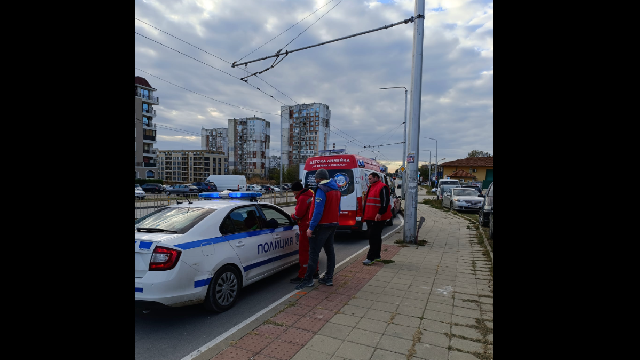 Катастрофа с детската линейка "Аз Вярвам и Помагам" във Варна