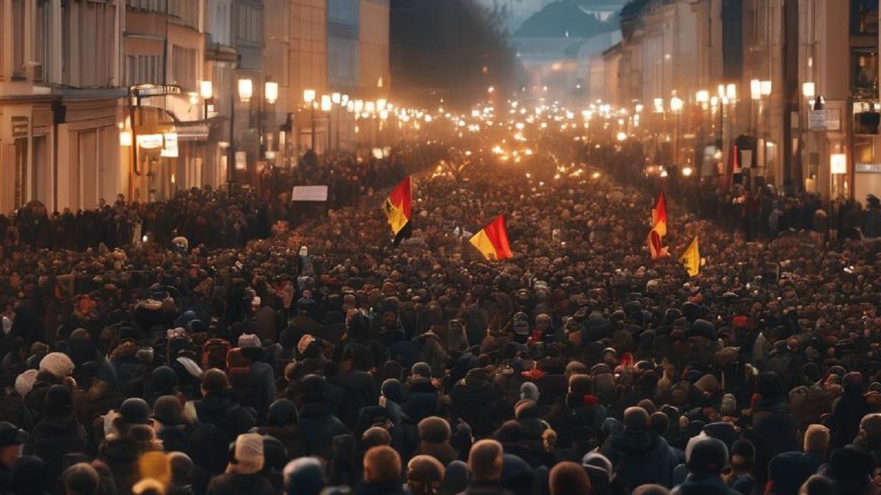 Хиляди протестират в Германия, затворени са училища и детски градини