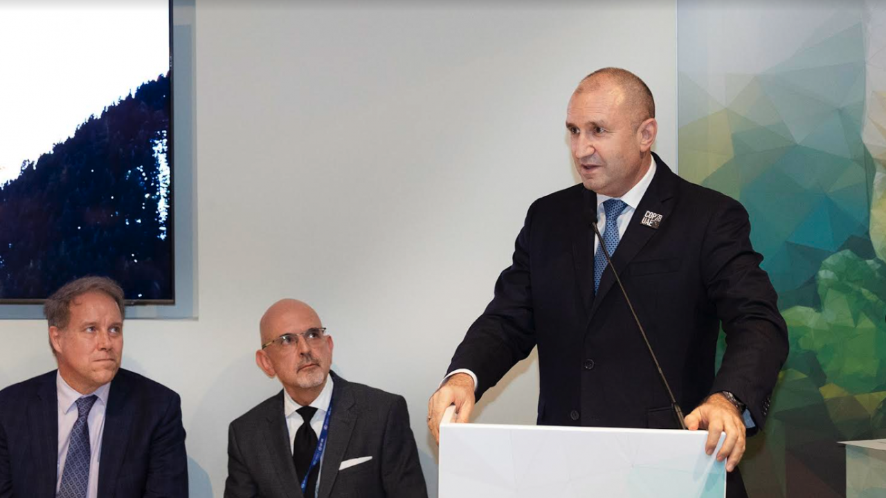 Радев откри национален павилион на България в рамките на световния климатичен форум COP28