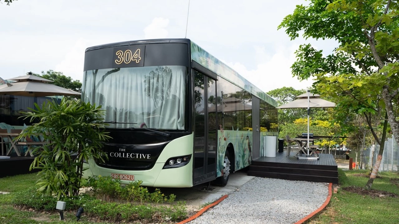 Bus Collective е първият курортен хотел в Югоизточна Азия който