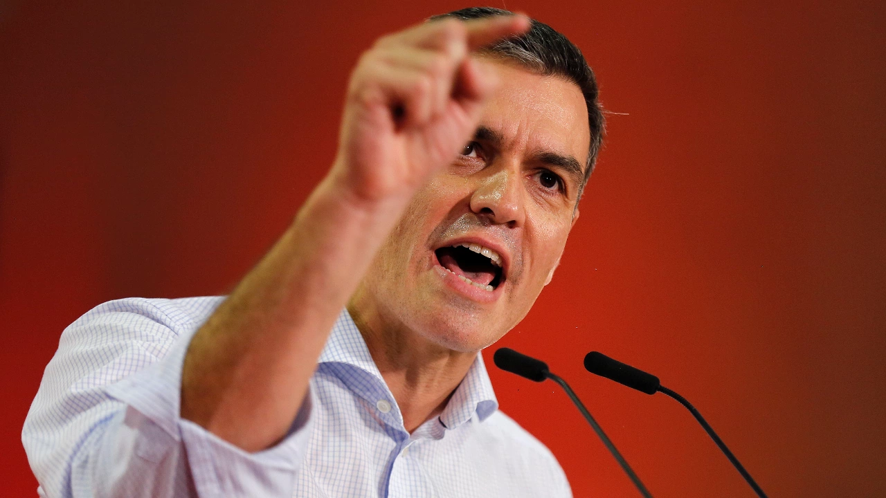 Испанският премиер Педро Санчес заяви днес че като бъде взет
