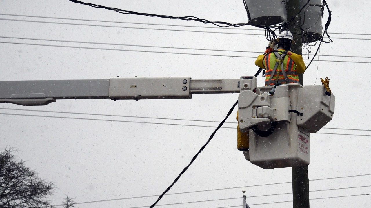 В цялата област Монтана електрозахранването вече е възстановено за битовите