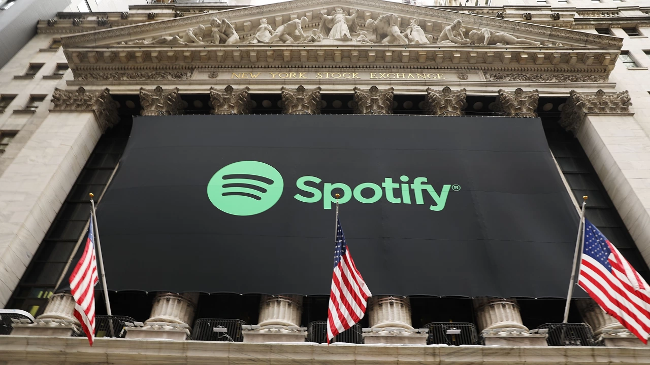 Шведската компания Спотифай Spotify която управлява най голямата музикална стрийминг услуга