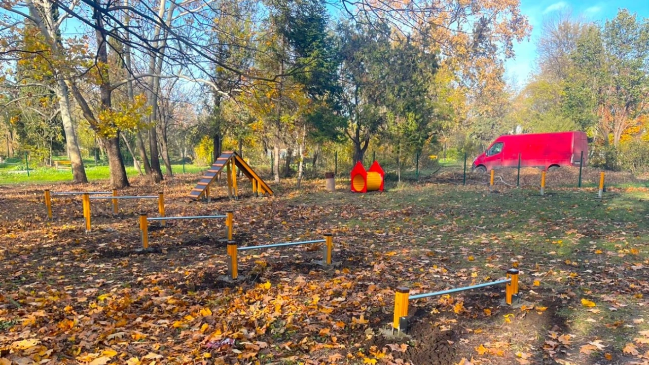 Община Бургас извърши мащабно благоустрояване в парк Света Троица разположен близо до