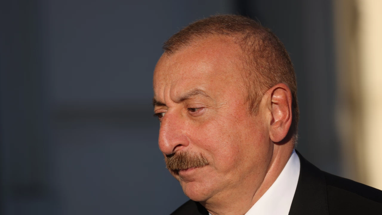 Президентът на Азербайджан Илхам Алиев който се радва на голяма