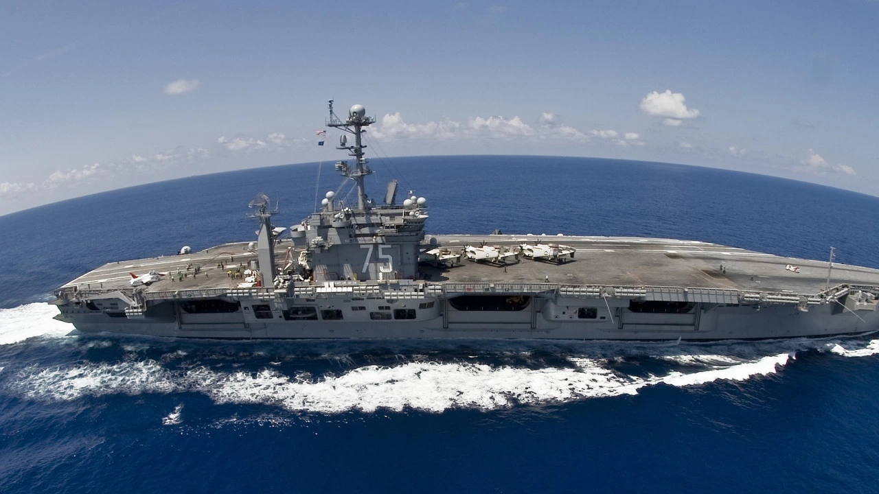 Американски боен кораб вчера е свалил дрон изстрелян от контролиран