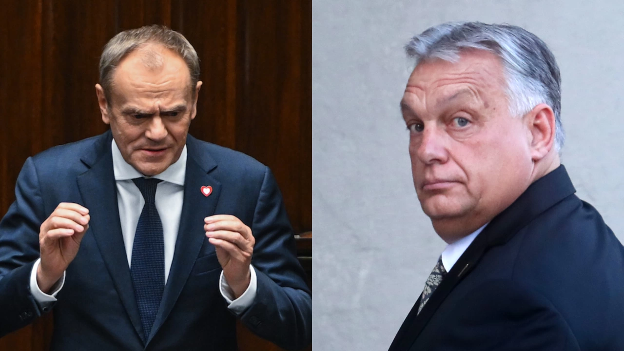 Новият полски премиер Доналд Туск се опитва да убеди унгарския