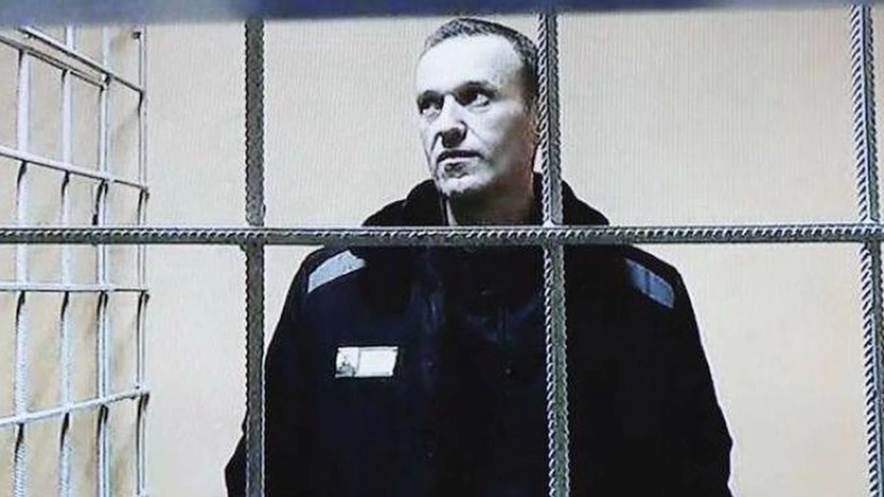 Хвърленият в затвора лидер на руската опозиция Алексей Навални е