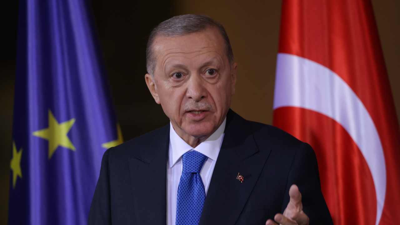 Турският президент Реджеп ЕрдоганРеджеп Тайип Ердоган - турски политик и