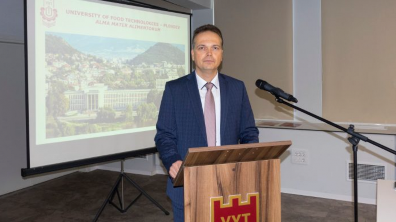 Проф. Галин Иванов е новият ректор на УХТ Пловдив