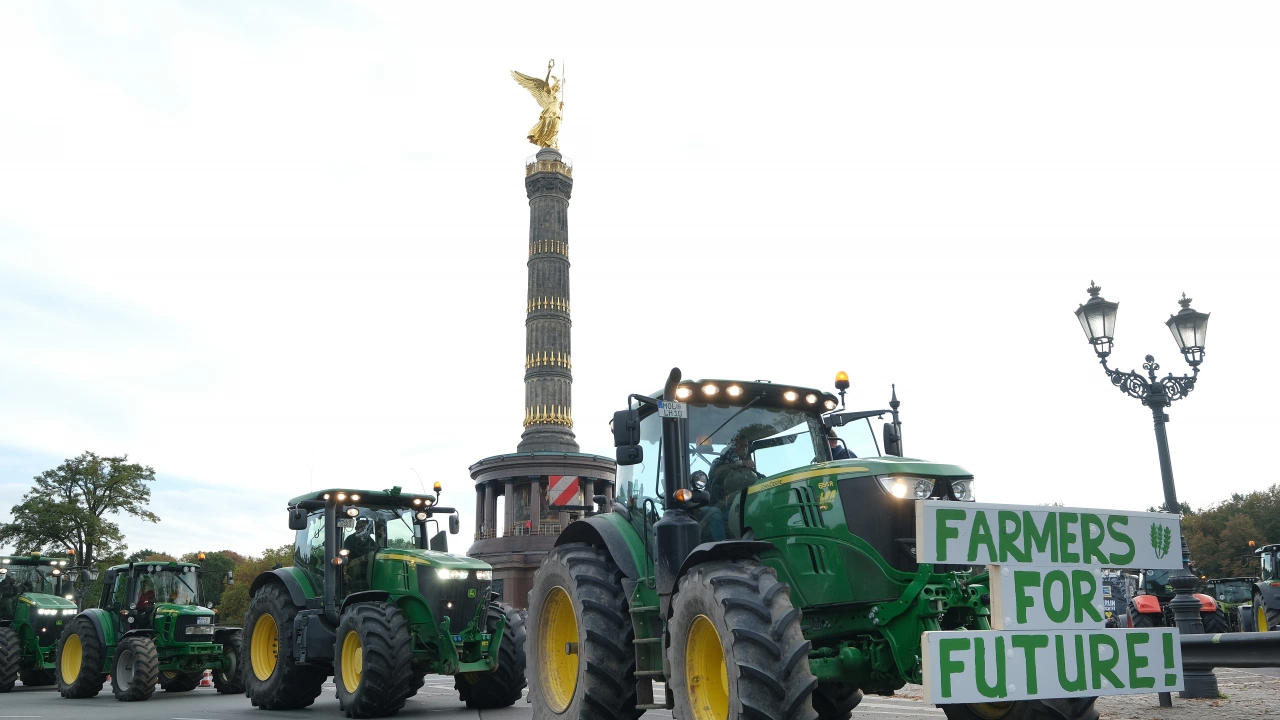 Германски фермери излязоха на протест в Берлин срещу планираното премахване