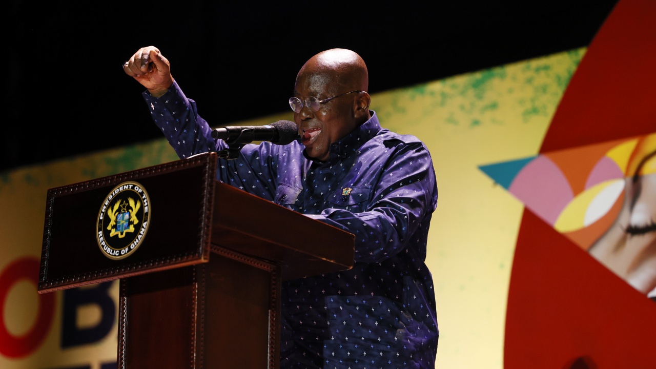 На Нова година президентът на Гана призова за единство