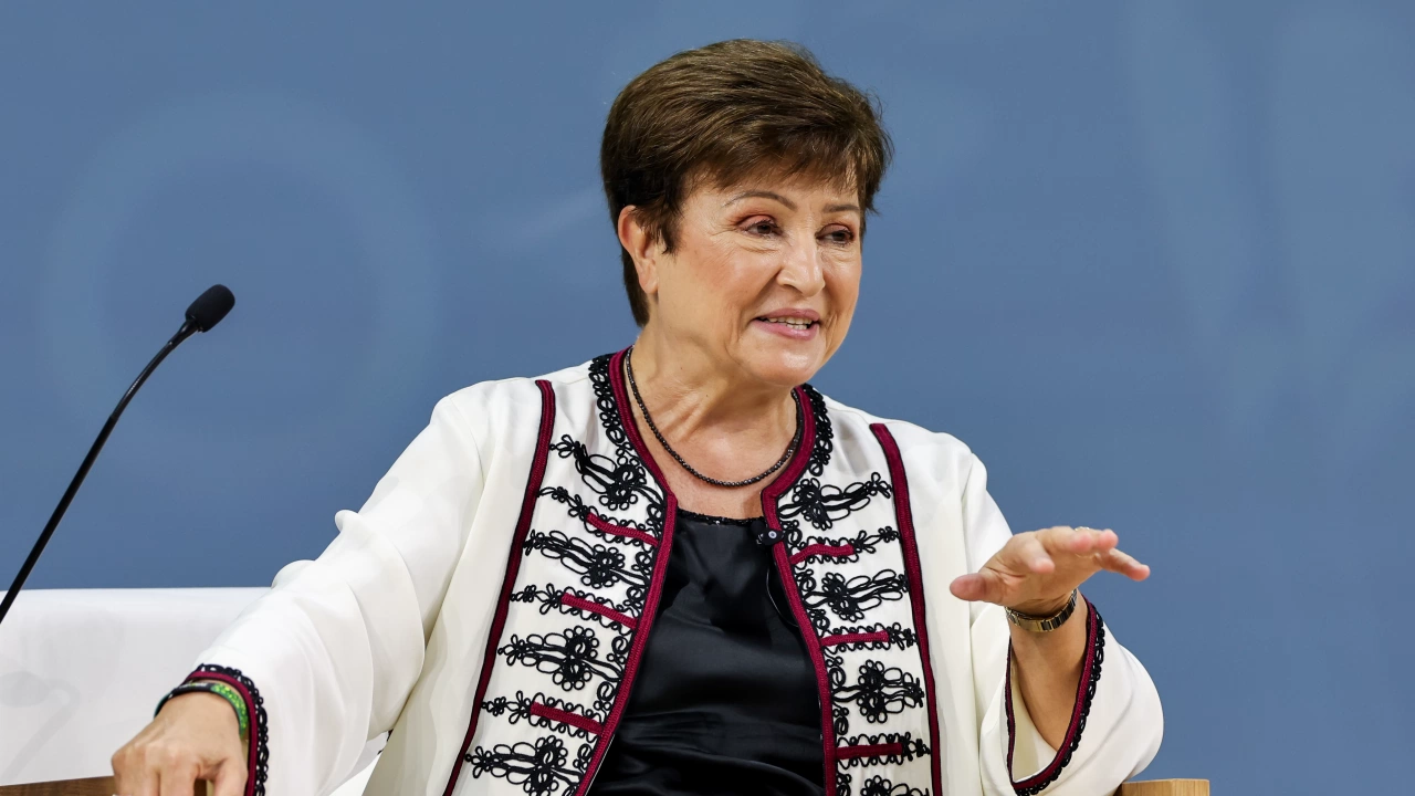 Управляващият директор на Международния валутен фонд Кристалина ГеоргиеваКристалина Иванова Георгиева е