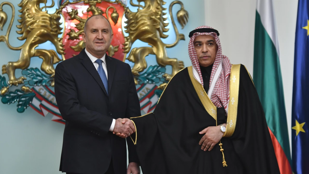 Президентът удостои посланика на Кралство Саудитска Арабия в България Халид