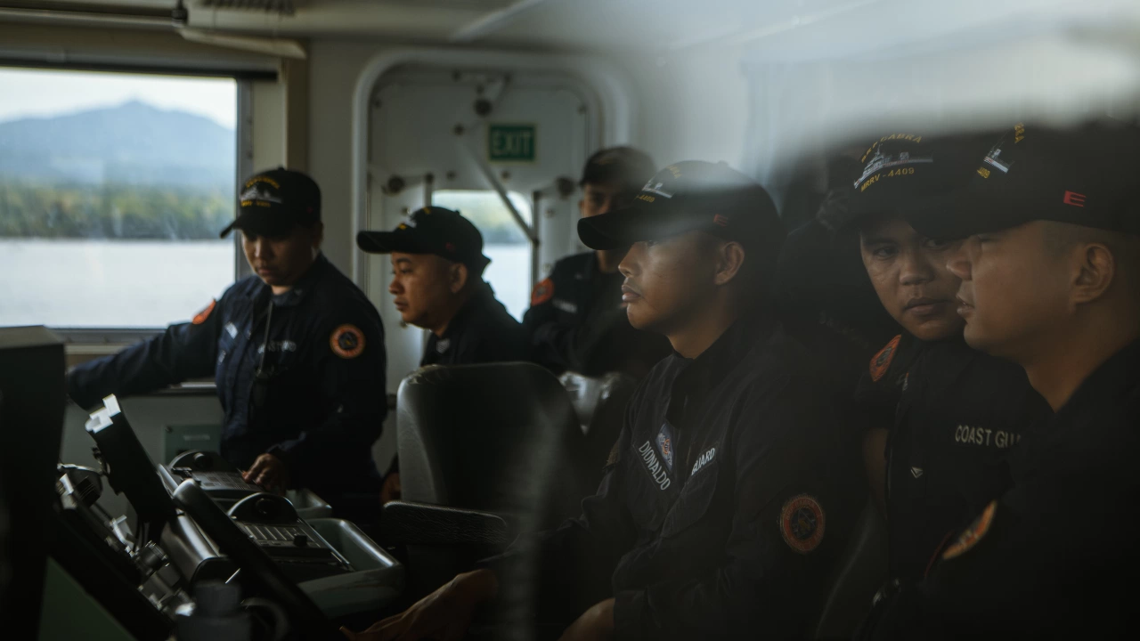 Китайската брегова охрана съобщи че днес патрулира в териториалните води