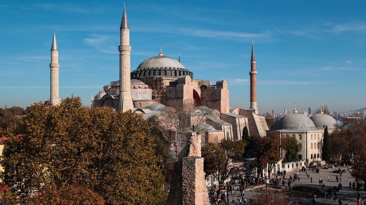 Таксата за посещение на чужденци в храма Света София  в Истанбул