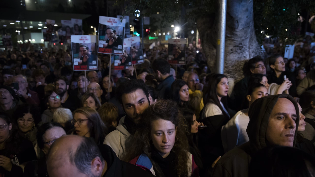 Няколко хиляди протестиращи се събраха в Тел Авив за да
