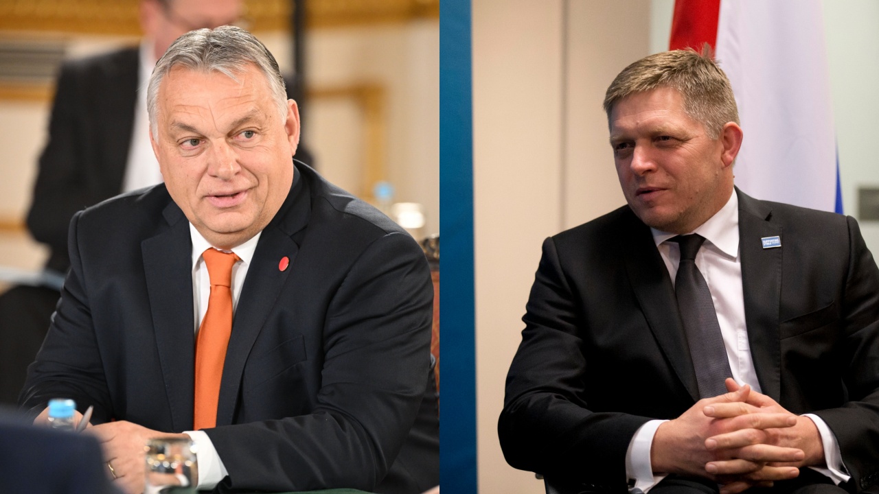 Лидерите на Унгария и Словакия заявиха днес, че споделят необходимостта