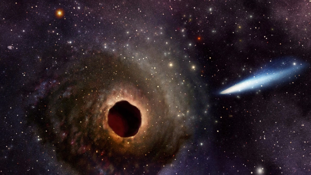 Международен екип от астрономи откри най старата черна дупка която вече